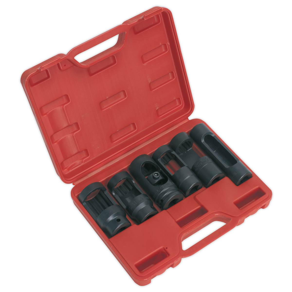 SEALEY - SX0401 Diesel Injector Window Socket Set 6pc 1/2"Sq Drive