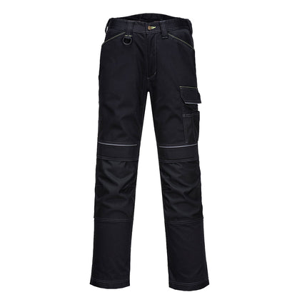 Portwest T601 - Black  42 Regular PW3 Work Trousers Combat Cargo Pants