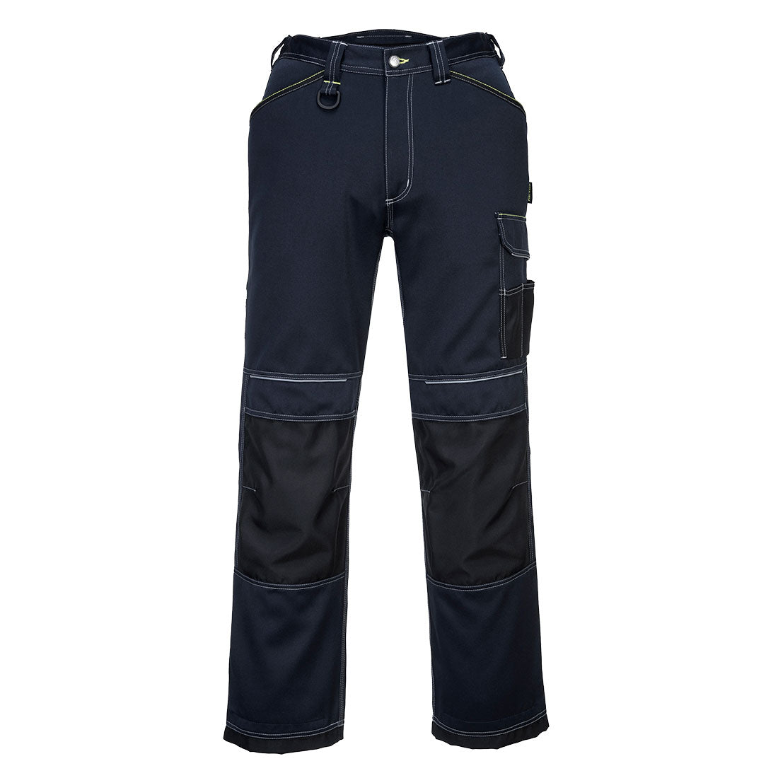 Portwest T601 - Navy/Black  28 Short PW3 Work Trousers Combat Cargo Pants