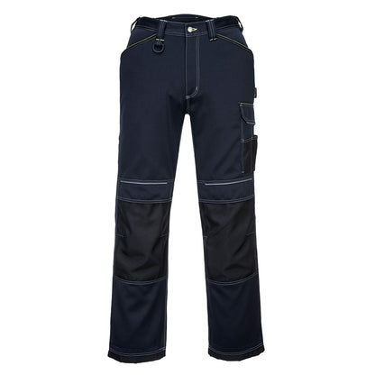 Portwest T601 - Navy/Black  28 Short PW3 Work Trousers Combat Cargo Pants