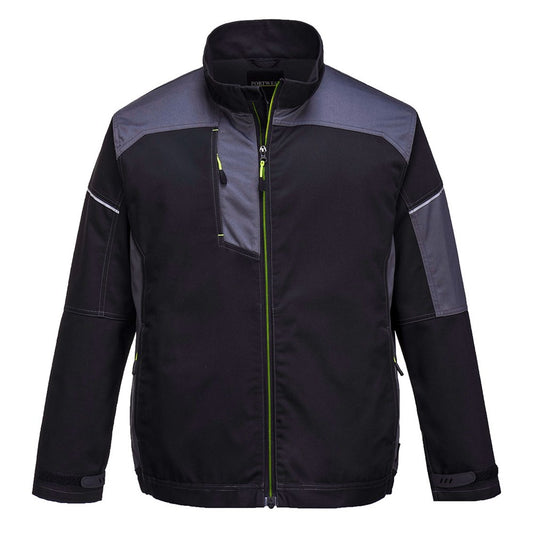 Portwest T603BZRXL -  sz XL PW3 Work Jacket - Black/Zoom Grey