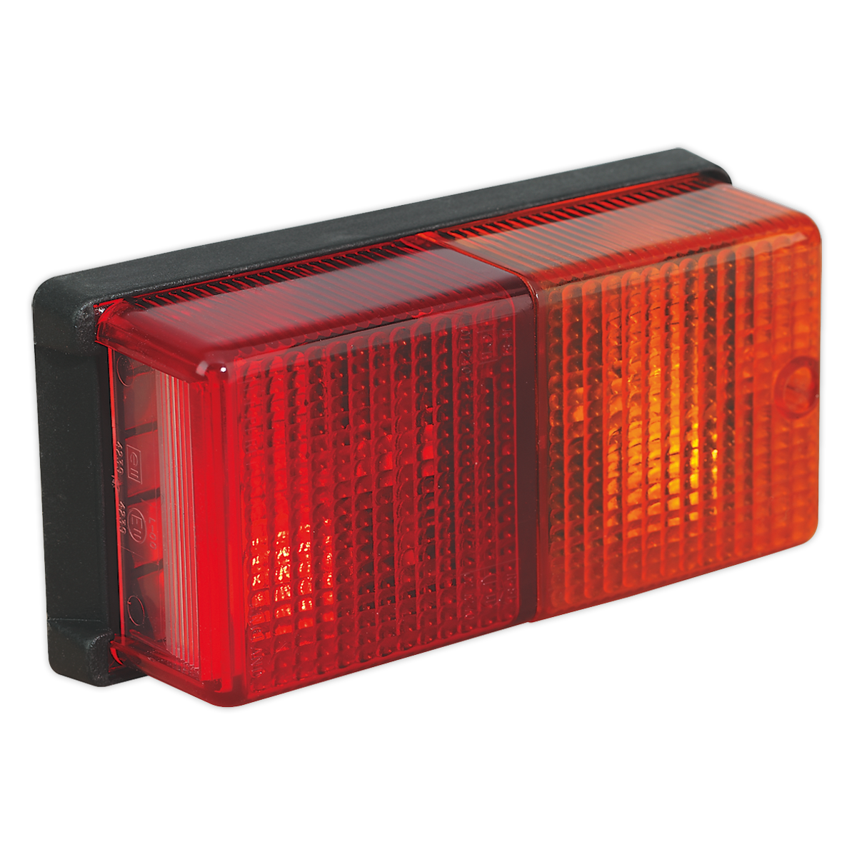 SEALEY - TB19 Rear Rectangular Lamp Cluster 4-Function 12V with Bulbs