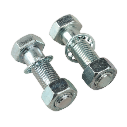 SEALEY - TB27 Tow-Ball Bolts & Nuts M16 x 55mm Pack of 2