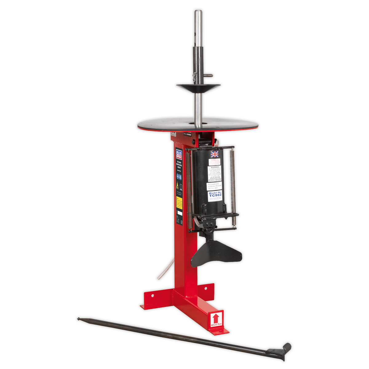 SEALEY - TC962 Tyre Changer Pneumatic/Manual Operation