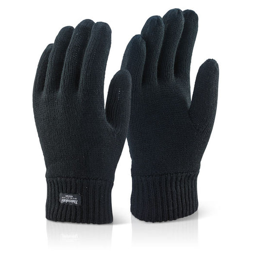 Click - THINSULATE GLOVE BLACK - Black