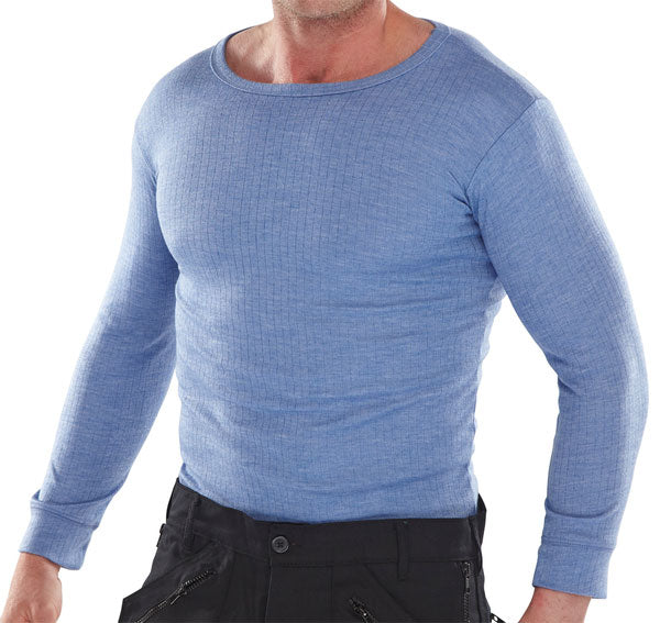 BEESWIFT THERMAL VEST LONG SLEEVE BLUE XL
