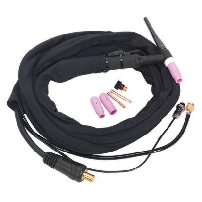 SEALEY - TIG12S Inverter TIG Welding Torch 25mm² with Push-Button