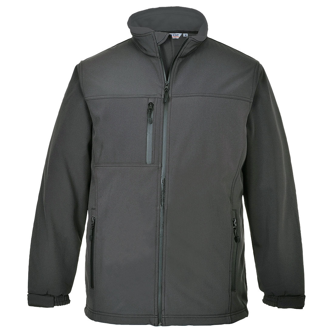 Portwest TK50 Grey Sz S Softshell Jacket Microfleece Coat Waterproof Breathable Work