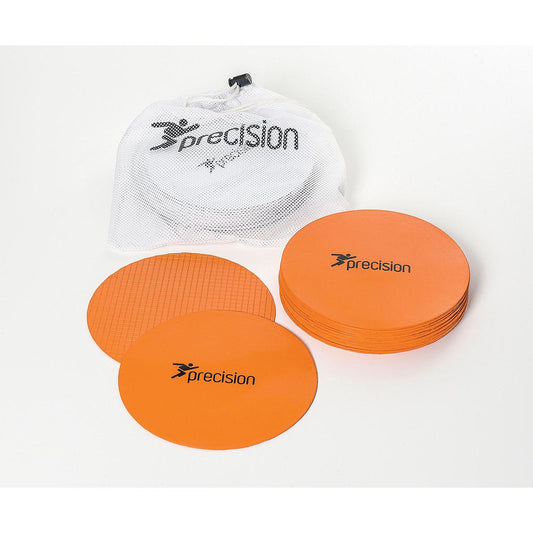 Precision Round Rubber Marker Discs (Set of 20) Orange Large