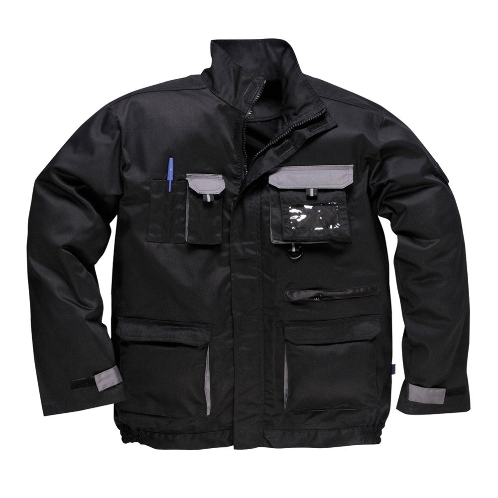 Portwest TX10BKRXXL -  sz 2XL Portwest Texo Contrast Jacket - Black