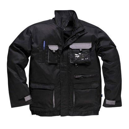Portwest TX10BKRXXXL -  sz 3XL Portwest Texo Contrast Jacket - Black