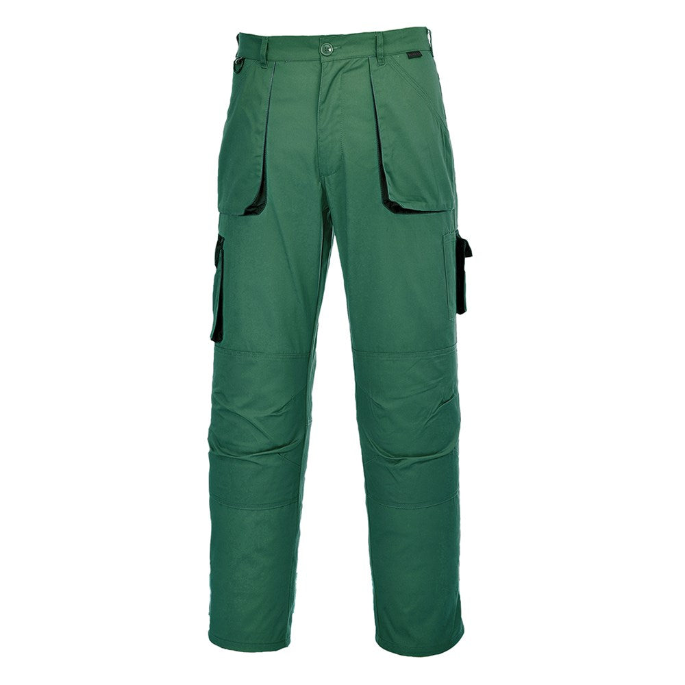 Portwest TX11BGRXXL -  sz 2XL Portwest Texo Contrast Trouser - Bottle Green