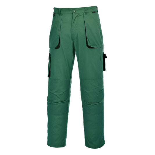 Portwest TX11BGRXXL -  sz 2XL Portwest Texo Contrast Trouser - Bottle Green