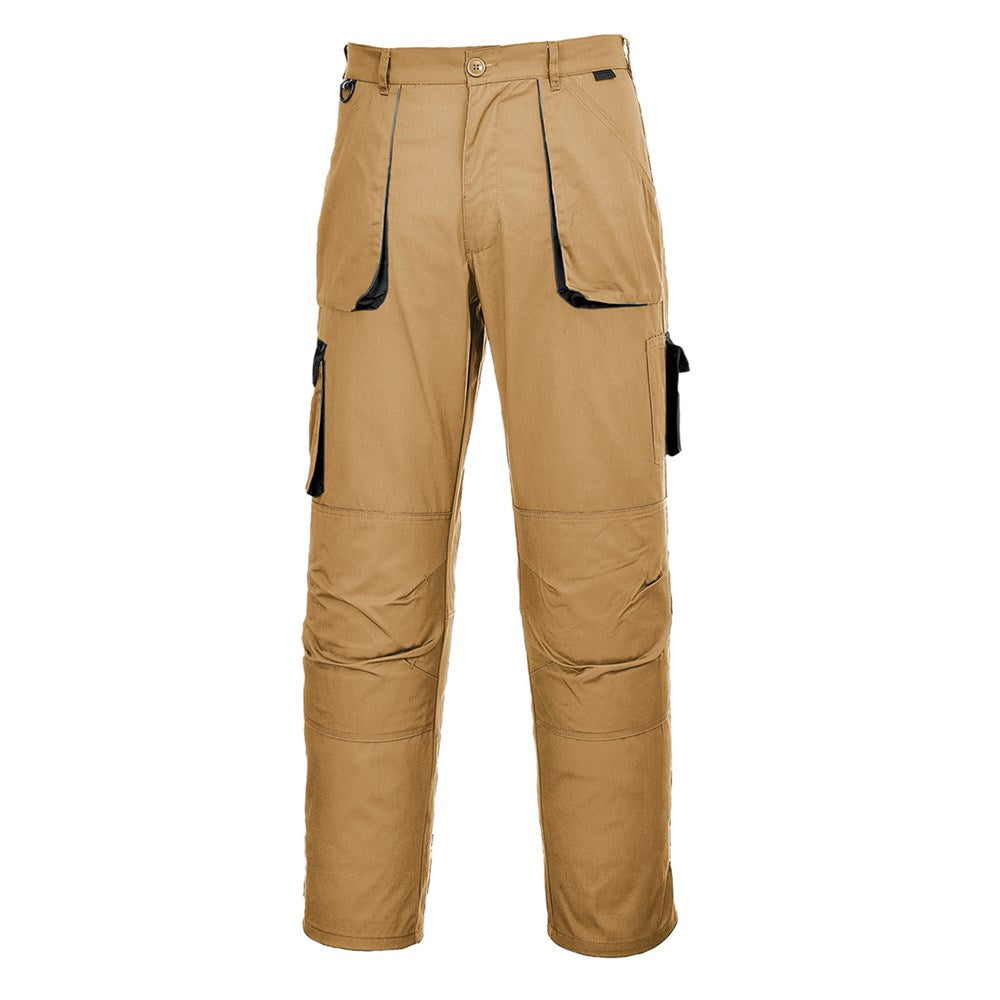 Portwest TX11EKRXXXL -  sz 3XL Portwest Texo Contrast Trouser - Epic Khaki