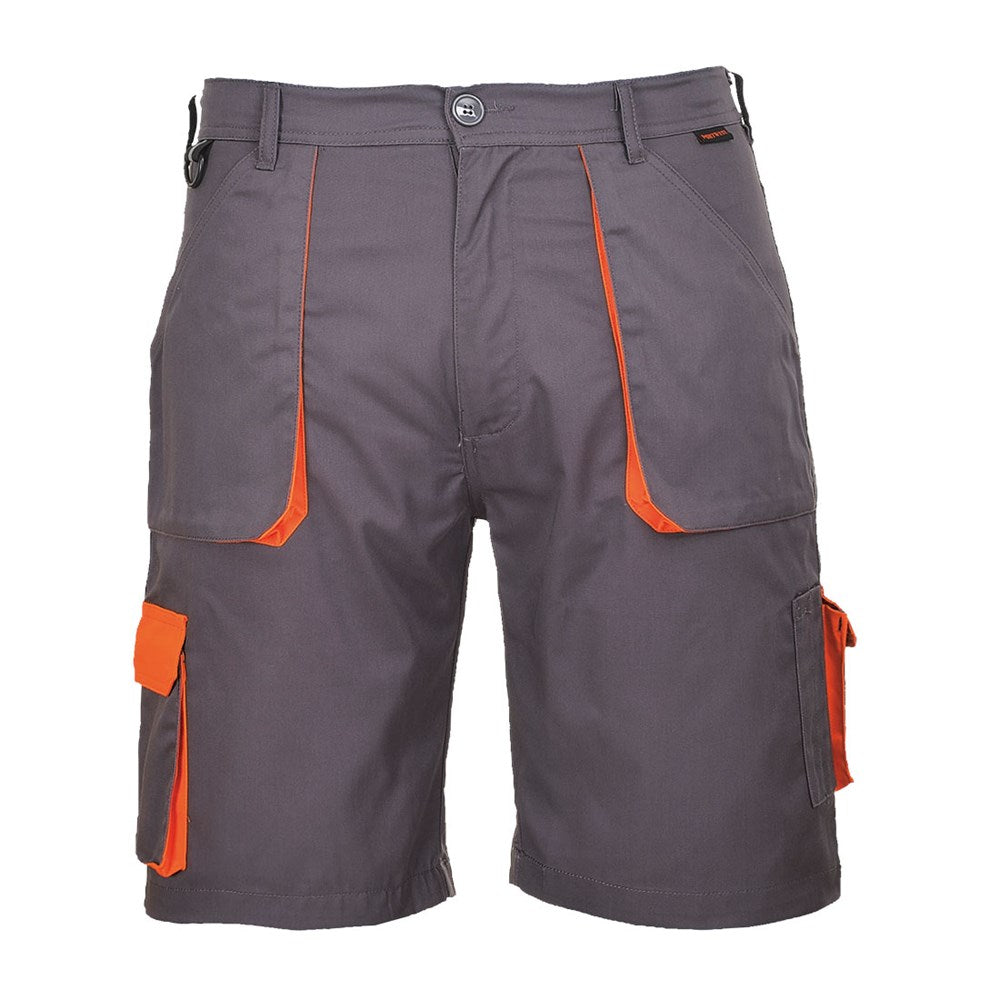 Portwest TX14GRRM -  sz M Portwest Texo Contrast Shorts - Grey