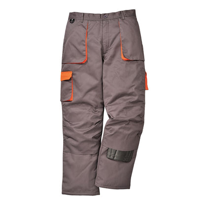 Portwest TX16GRRS -  sz S Portwest Texo Contrast Trouser - Lined - Grey