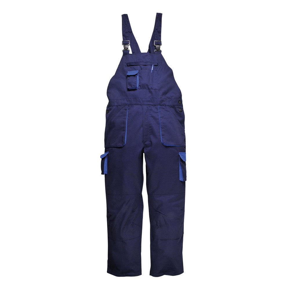 Portwest TX17NARXXL -  sz 2XL Portwest Texo Contrast Bib & Brace - Lined - Navy