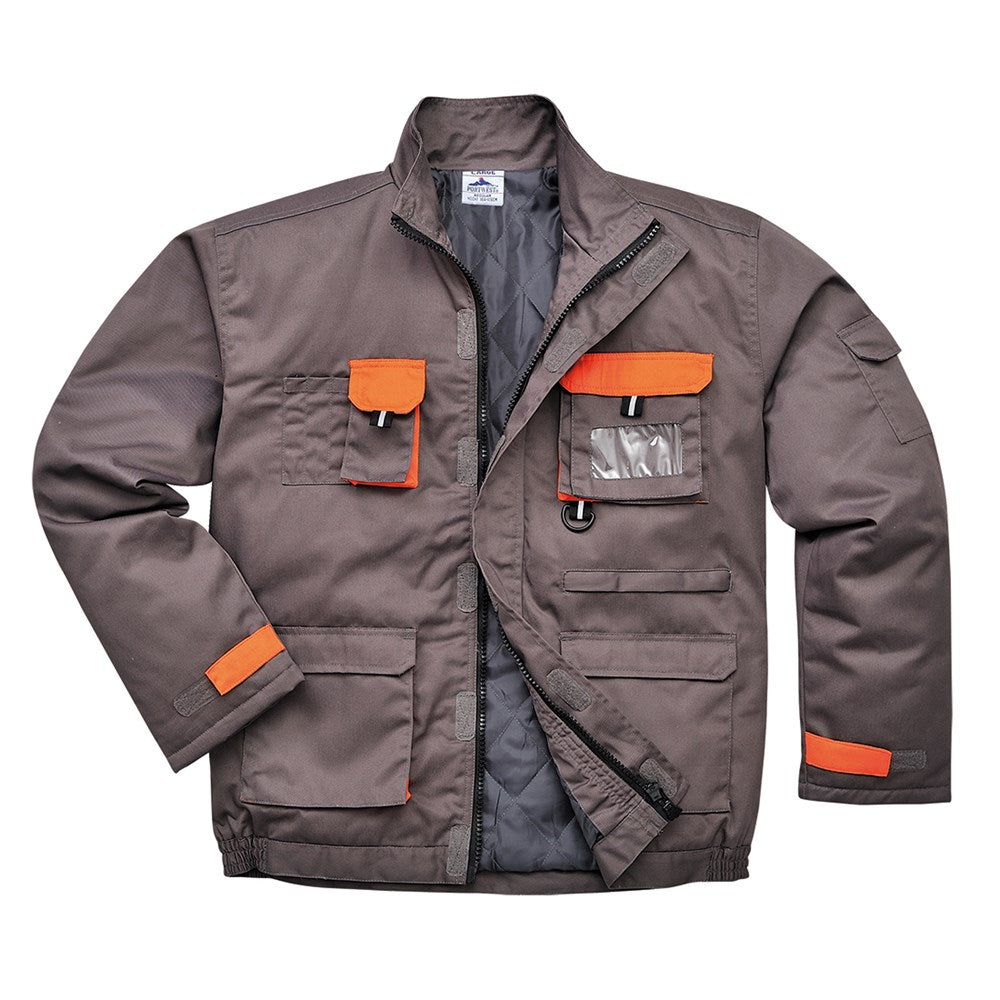 Portwest TX18GRRXXXL -  sz 3XL Portwest Texo Contrast Jacket - Lined - Grey