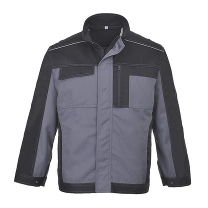 Portwest TX33GGRS -  sz S Hamburg Jacket - Graphite Grey