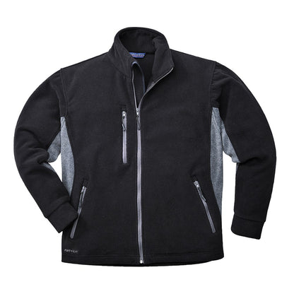 Portwest TX40BKRXXL -  sz 2XL Portwest Texo Heavy 2 Tone Fleece - Black