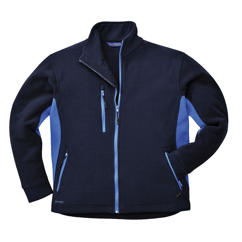 Portwest TX40NARXXL -  sz 2XL Portwest Texo Heavy 2 Tone Fleece - Navy