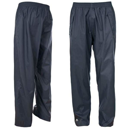 Trespass Qikpac Waterproof Trouser Black Small