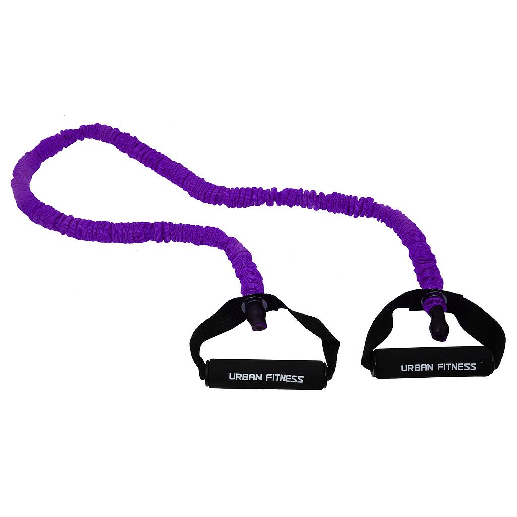 Urban Fitness Safety Resistance Tube Purple Light