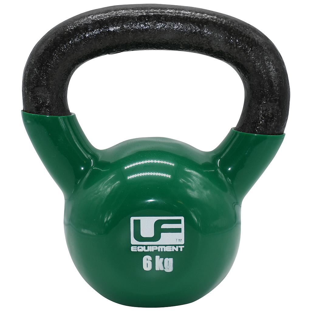 Urban Fitness Cast Iron Kettlebell  6kg - Green