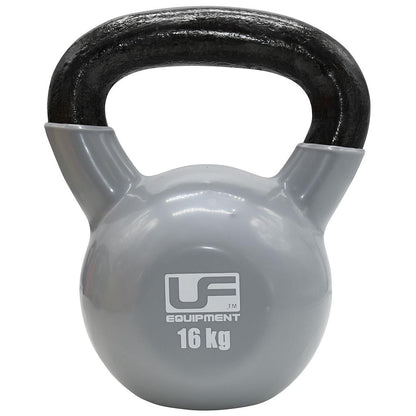 Urban Fitness Cast Iron Kettlebell  16kg - Silver