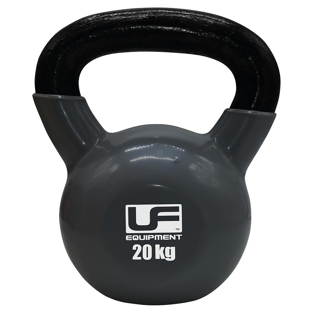 Urban Fitness Cast Iron Kettlebell  20kg - Charcoal