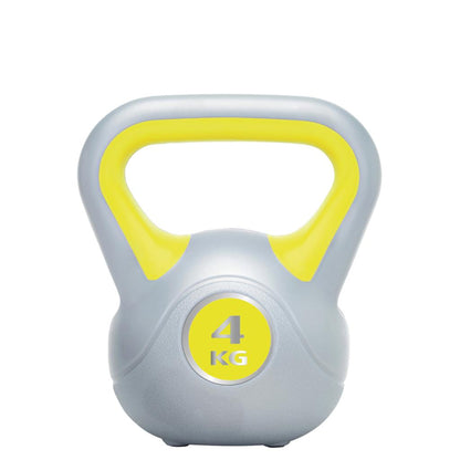 Urban Fitness Vinyl Kettlebell  4kg - Yellow