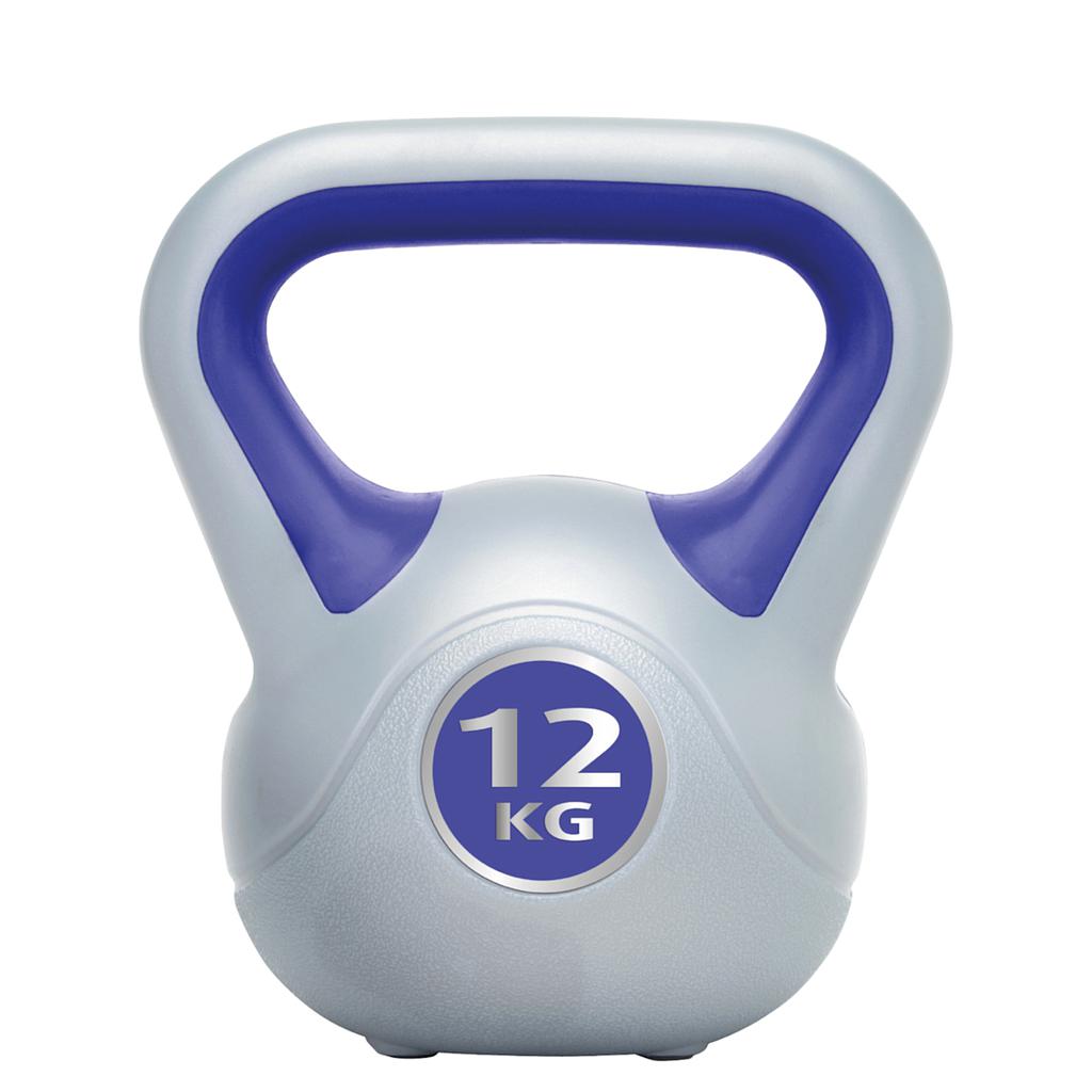 Urban Fitness Vinyl Kettlebell  12kg - Navy