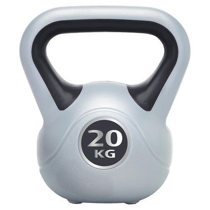 Urban Fitness Vinyl Kettlebell  20kg - Black