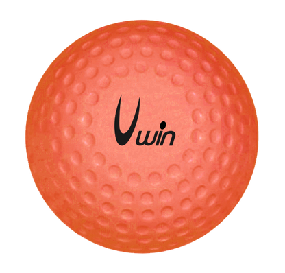 Uwin Dimple Hockey Ball (Single) Orange