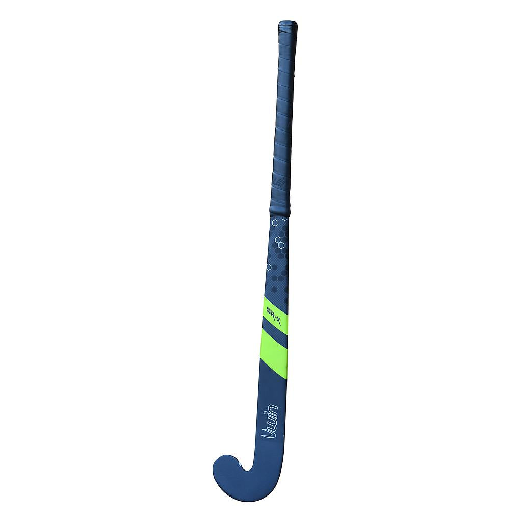 Uwin SR-X Carbon Hockey Stick Anthracite/Lime 28"