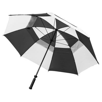 Longridge Dual Canopy Umbrella Black/White