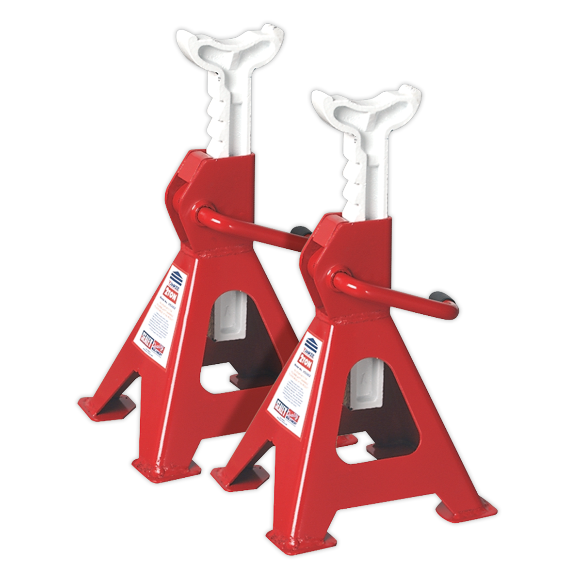 SEALEY - VS2002 Axle Stands (Pair) 2tonne Capacity per Stand Ratchet Type