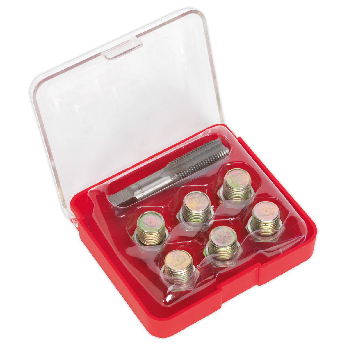 SEALEY - VS615 Oil Drain Plug Thread Repair Set - M15