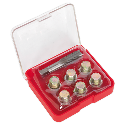 SEALEY - VS615 Oil Drain Plug Thread Repair Set - M15