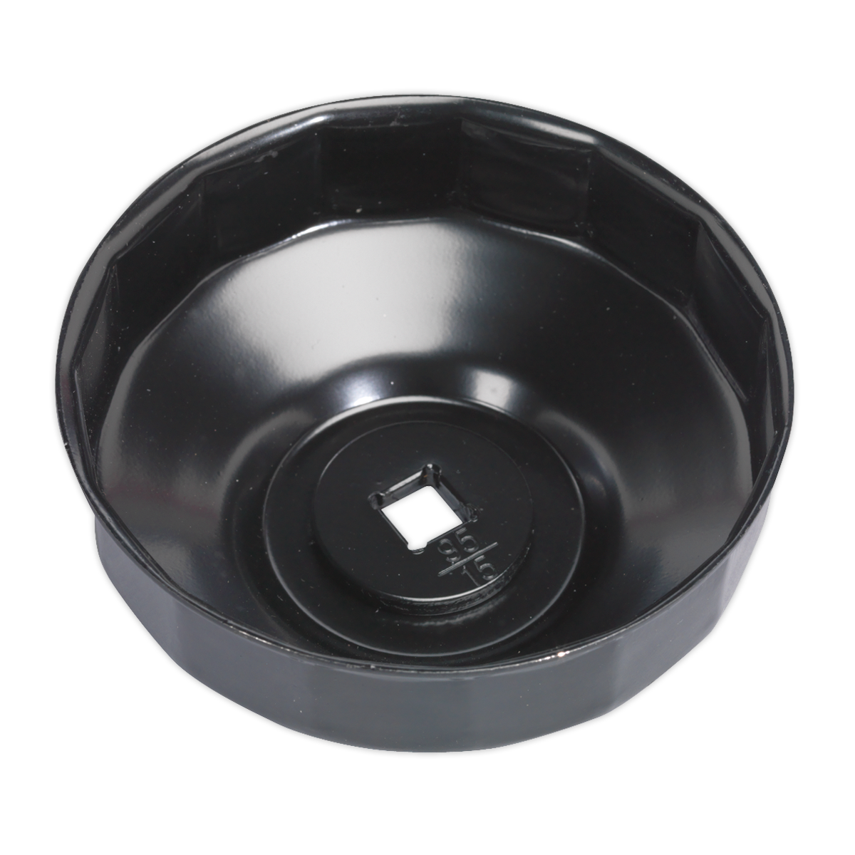 SEALEY - VS7006.V2-23 Oil Filter Cap Wrench �95mm x 15 Flutes