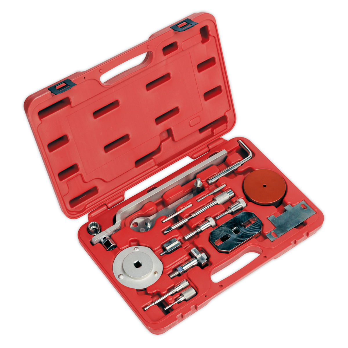 SEALEY - VSE5036 Diesel Engine Timing Tool Kit for Fiat, Ford, Iveco, PSA - 2.2D, 2.3D, 3.0D - Belt/Chain Drive