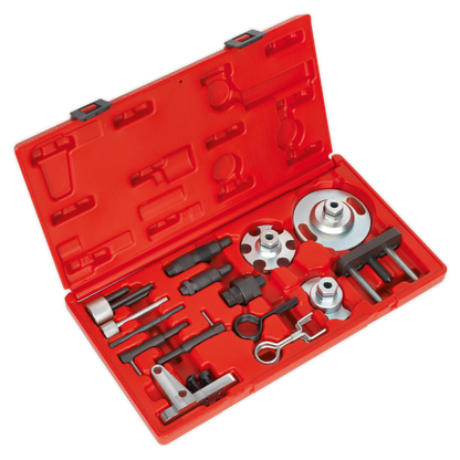 SEALEY - VSE6181 Diesel Engine Timing Tool & HP Pump Removal Kit - for VAG 2.7D, 3.0D, 4.0D, 4.2D TDi - Chain Drive
