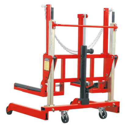 SEALEY - W508T Wheel Removal Trolley 500kg Adjustable Width