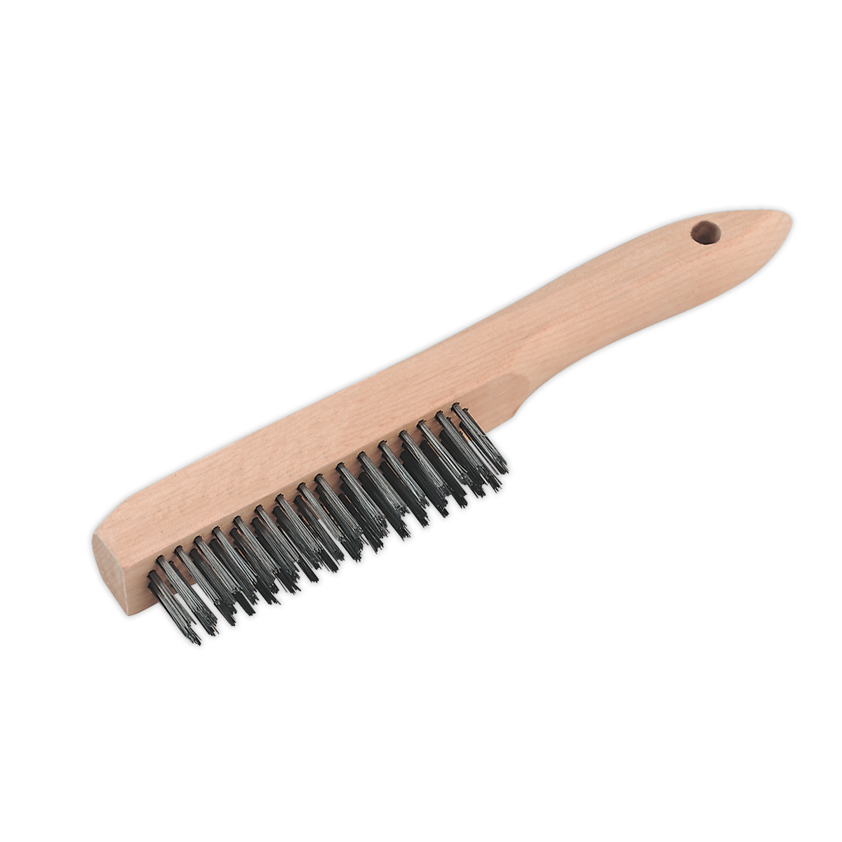 SEALEY - WB02 Engineer�s Wire Brush with Steel Fill 260mm