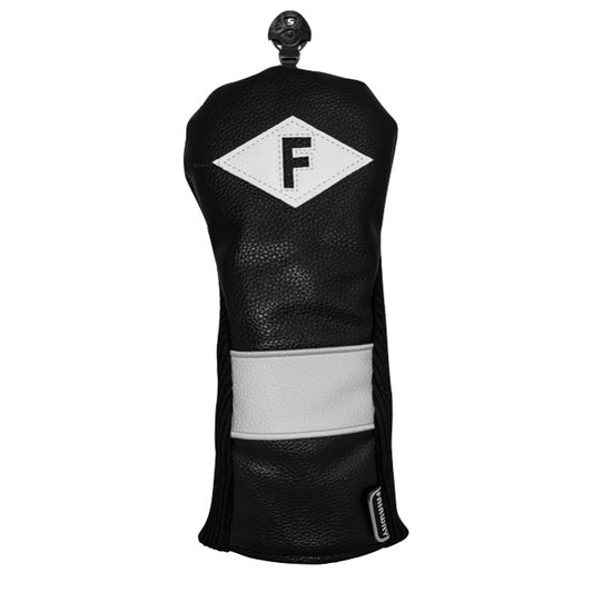 Longridge Classic Style Fairway Headcover Black