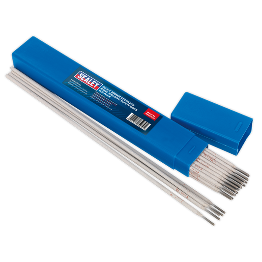 SEALEY - WESS1025 Welding Electrodes Stainless Steel �2.5 x 300mm 1kg Pack