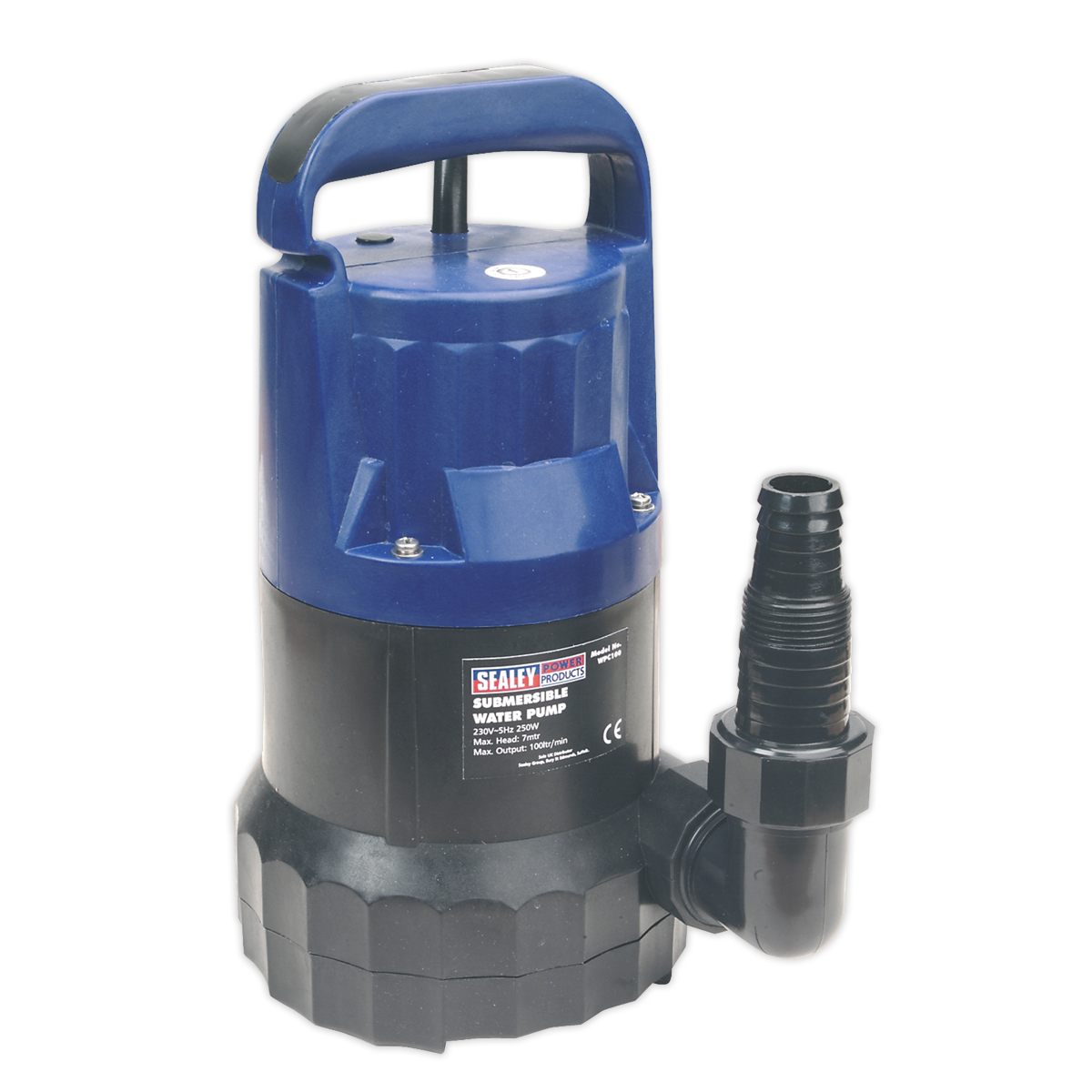 SEALEY - WPC100 Submersible Clean Water Pump 100L/min 230V