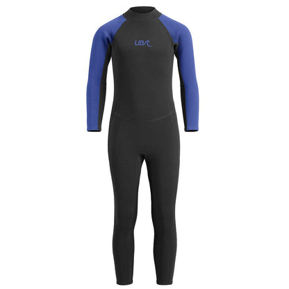 UB Kids Sharptooth Long Wetsuit Black/Blue 9-10 Years