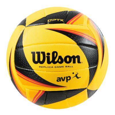 Wilson OPTX Replica AVP Volleyball Yellow/Black Official
