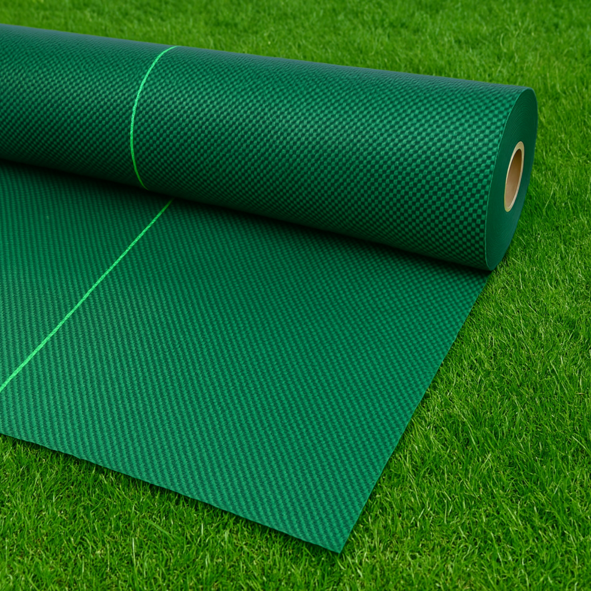 Yuzet 125gsm Premium Extra Tough Green Weed Control Fabric Ground Cover Membrane